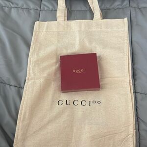 GUCCI TOTE AND GUCCI MIRROR